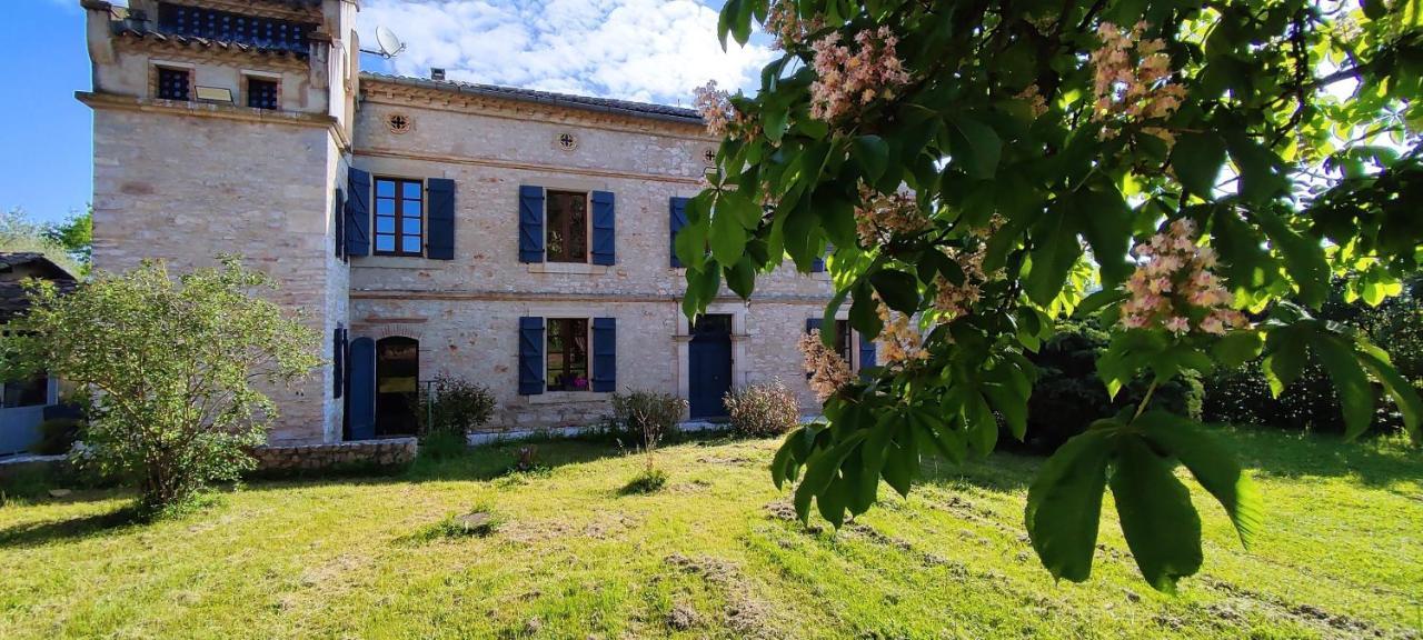 Domaine Les Garrigues Acomodação com café da manhã Puygaillard-de-Quercy Exterior foto